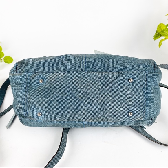 SOLD Aimee Kestenberg Denim Leather Crossbody - Picture 4 of 8